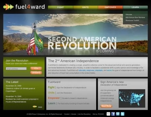Fuel4ward website project
