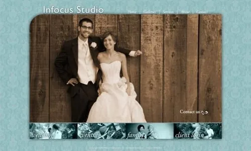 Infocus Studio website project