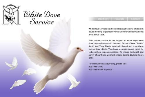 White Dove Service website project