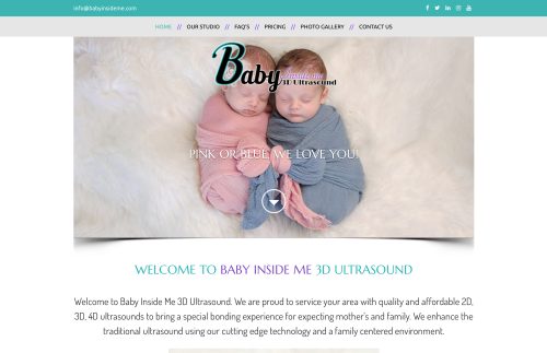 Babyinsideme website project