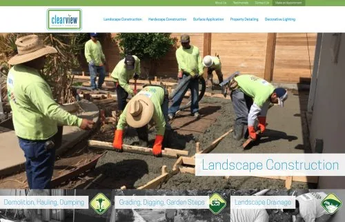Clearview website project