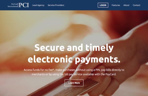Paycardintl website project