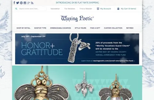 Waxingpoetic website project